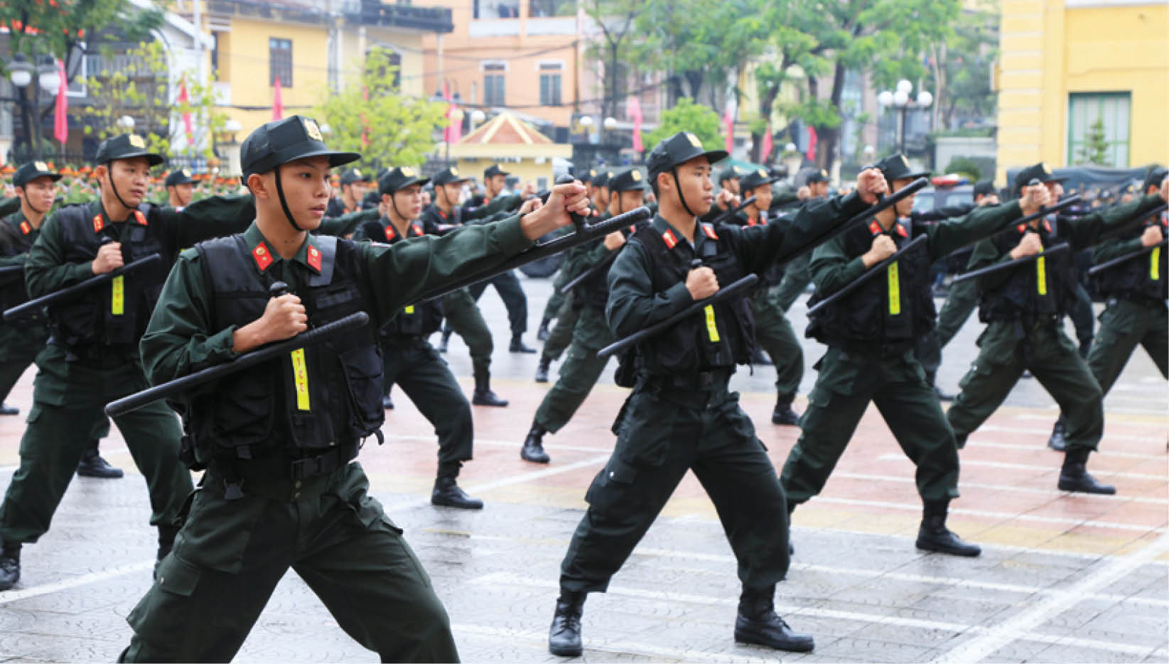 Nòng cốt trong đấu tranh, trấn áp tội phạm