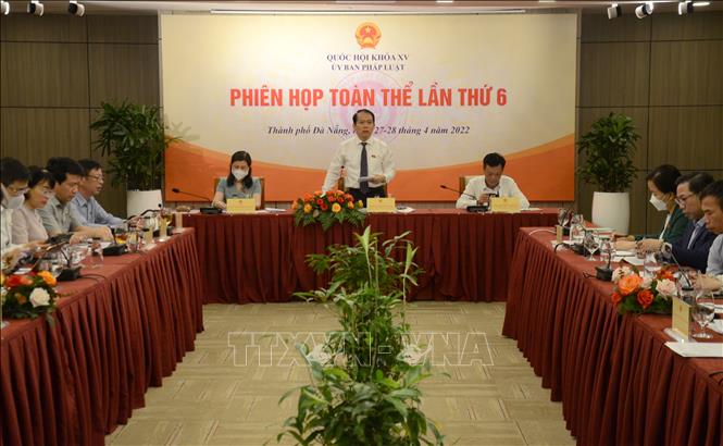 Ủy ban Pháp luật của Quốc hội khai mạc Phiên họp toàn thể lần thứ 6