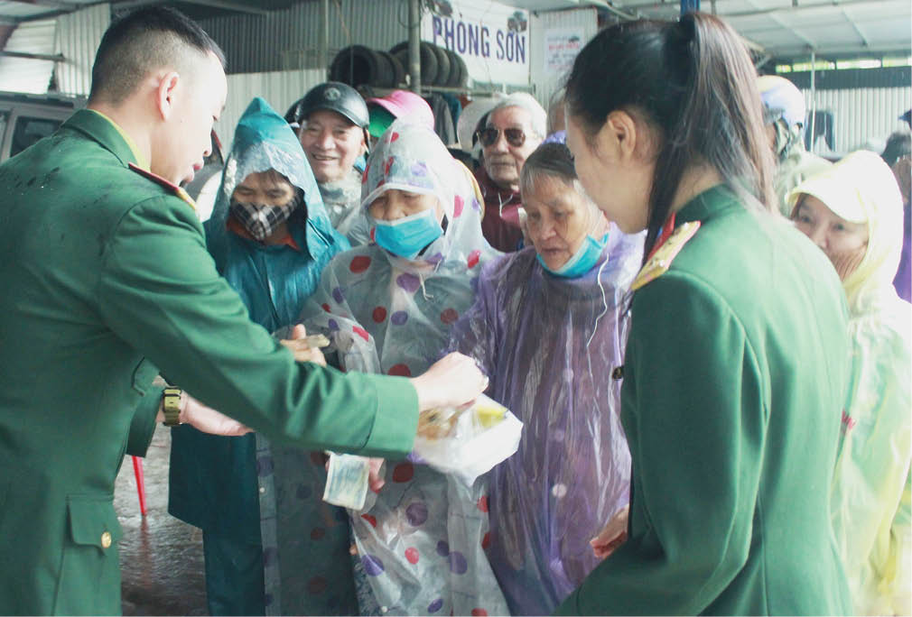 Việc làm ý nghĩa của Trung úy Trương Văn Tài và đồng đội