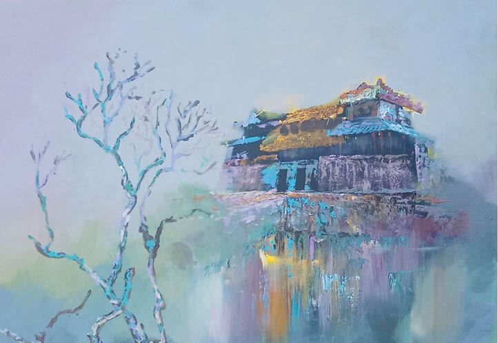 Vẻ đẹp di sản qua góc nhìn hội họa