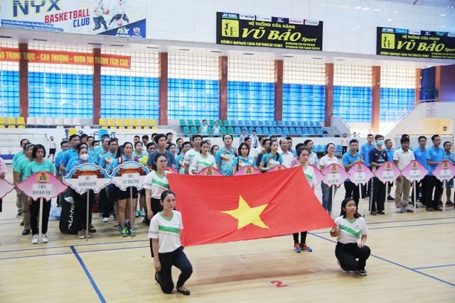 Khai mạc Hội thao truyền thống Công đoàn Viên chức tỉnh lần thứ XIV