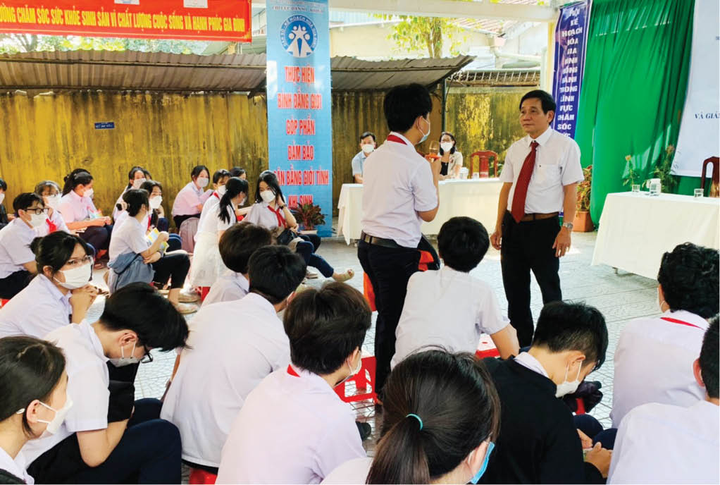 Cải thiện sức khỏe sinh sản cho vị thành niên, thanh niên