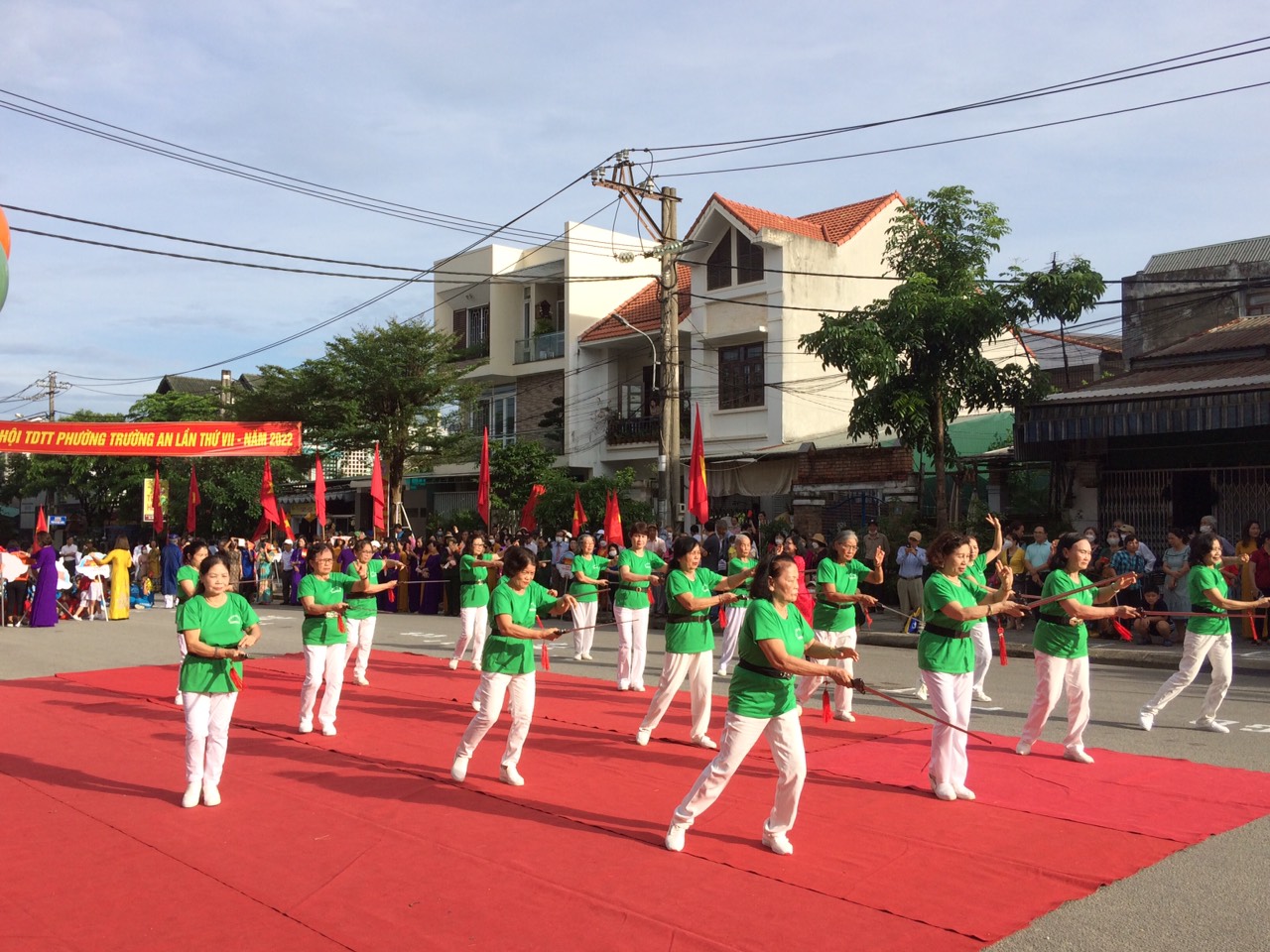 Phường Trường An tổ chức Đại hội thể dục thể thao lần thứ VII - năm 2022