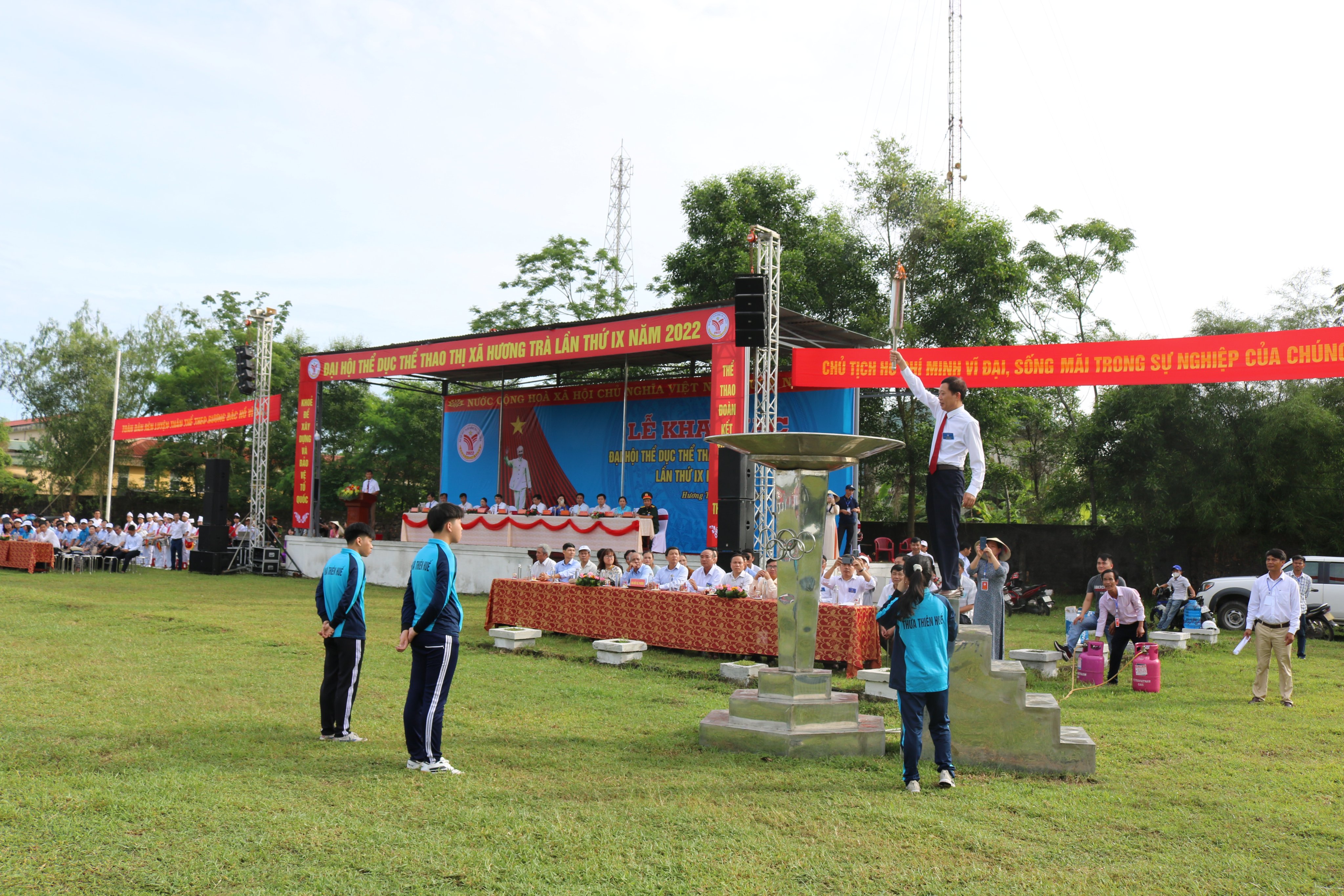 Gần 4 000 vận động viên tham gia đại hội thể dục thể thao