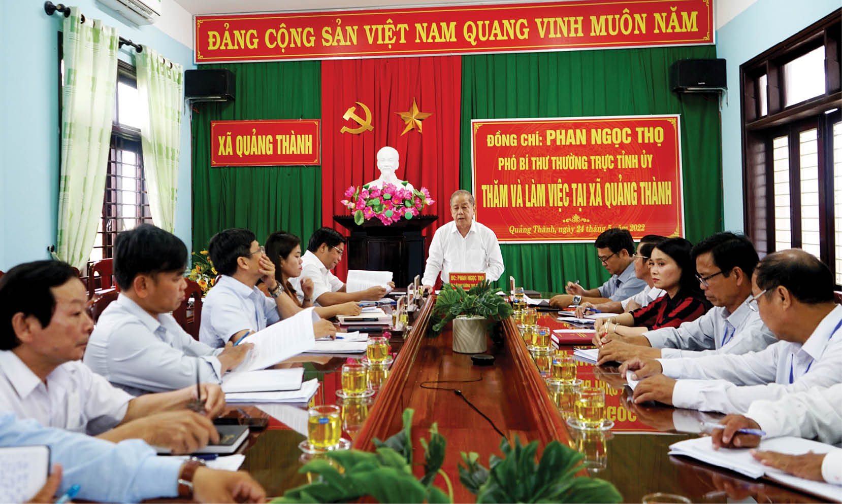 Tiếp tục kiện toàn hệ thống chính trị ở cơ sở