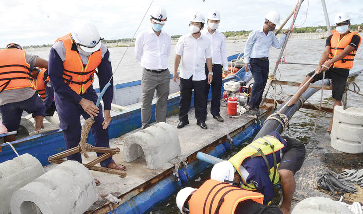 Để cấp nước an toàn