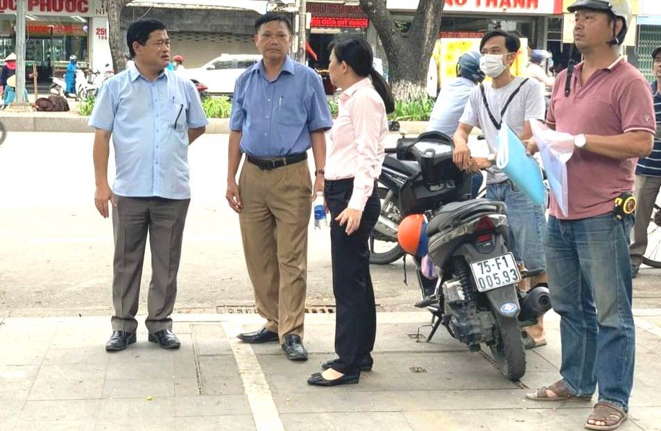 Đẩy nhanh tiến độ, sớm hoàn thành các hạng mục nâng cấp chợ Đông Ba