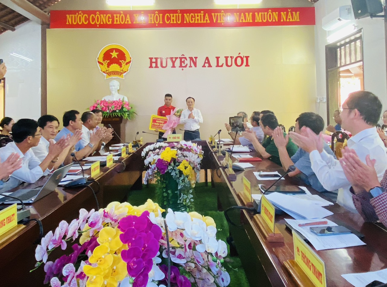 A Lưới biểu dương vận động viên đạt thành tích tại SEA Games 31