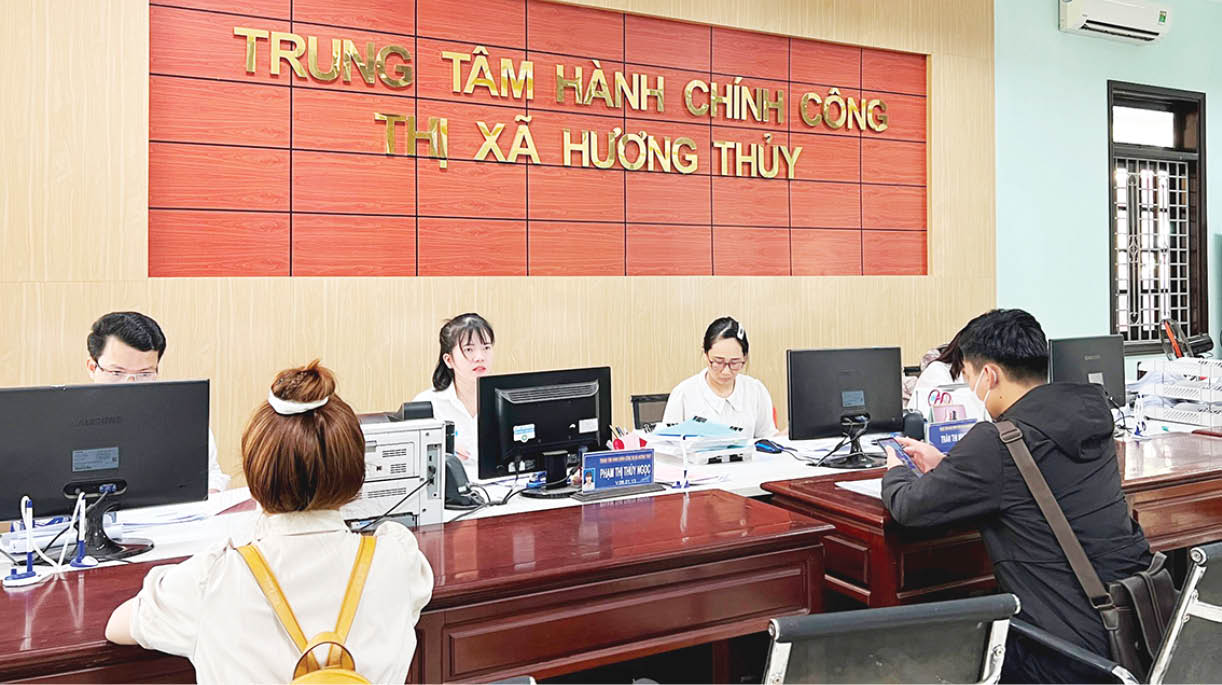 Hương Thủy hướng đến nền hành chính hiện đại