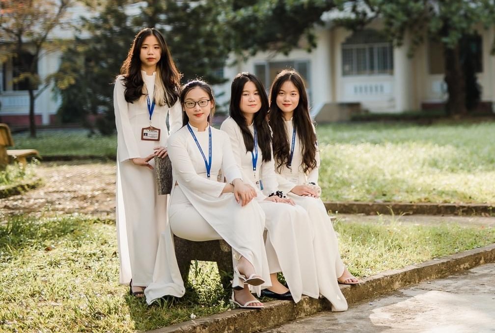 Tà áo dài đầu tiên của tôi