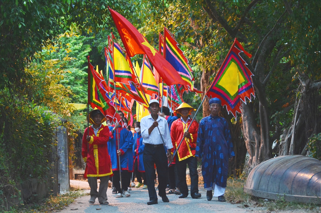 Trang nghiêm lễ cung nghinh hương linh bà Trần Thị Đạo