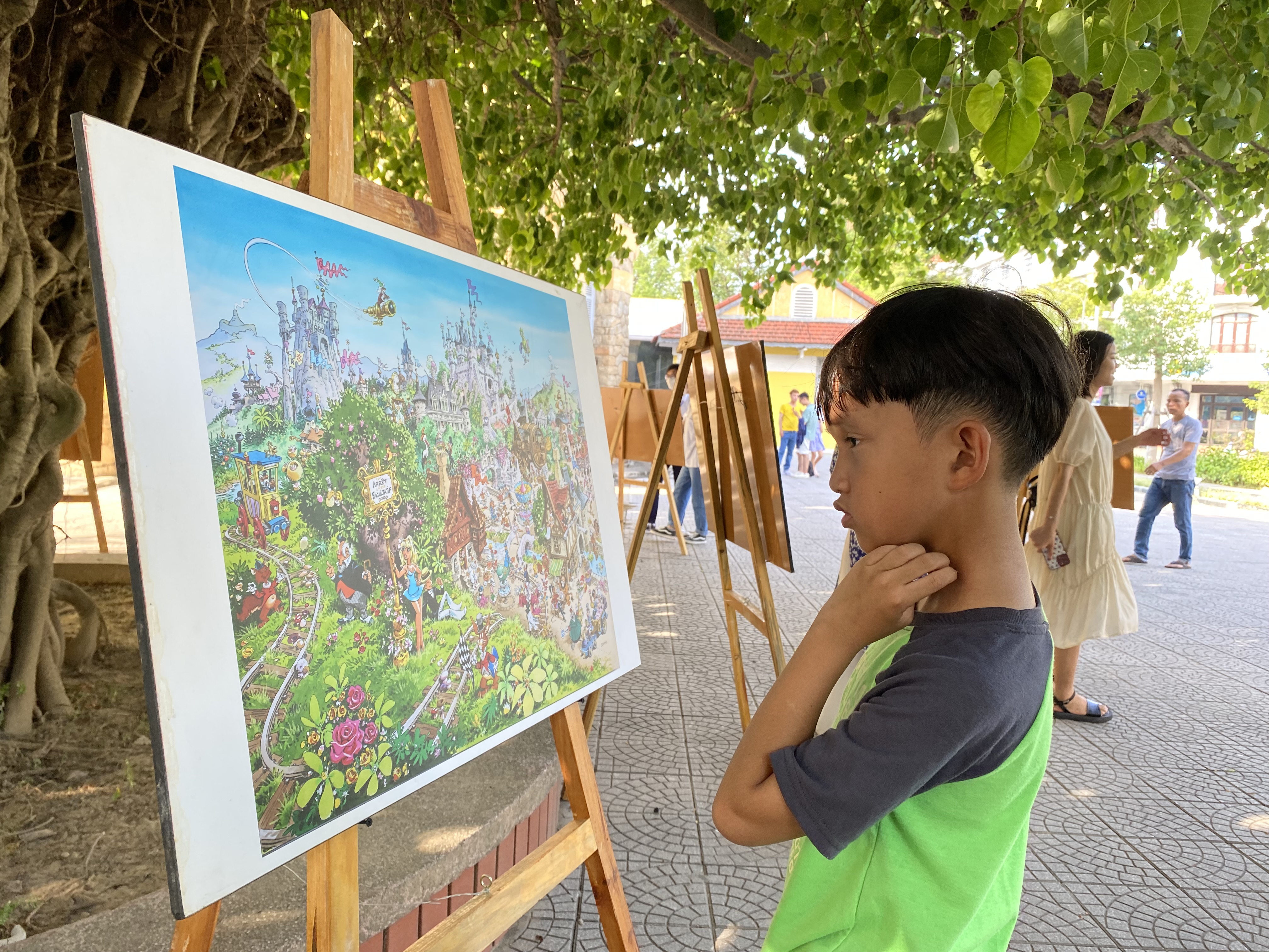 Khám phá bộ môn nghệ thuật thứ 9 cùng tranh của họa sĩ Dany