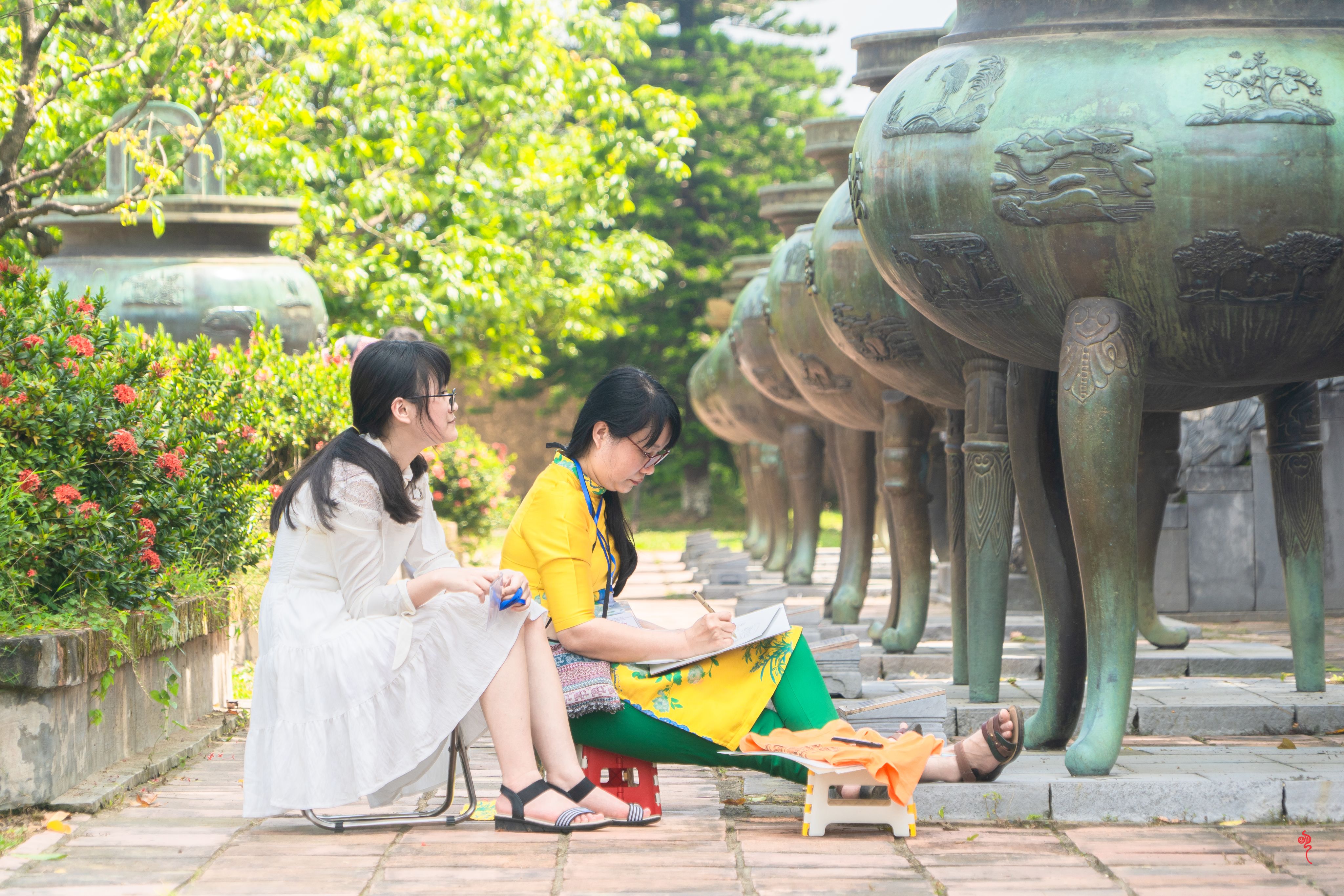 The heritage of Hue inspiration for sketchers