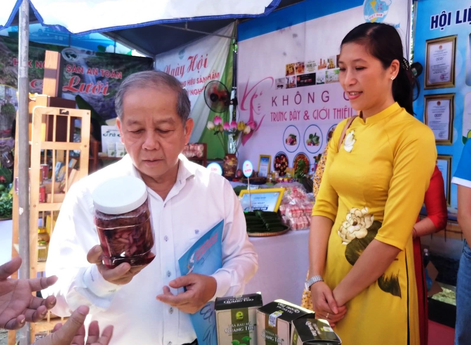 Mô hình tổ liên kết kinh tế tại xã Quảng An