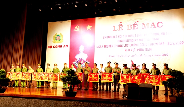 Công an tỉnh Đồng Nai đoạt giải Nhất toàn đoàn Chung kết hội thi Điều lệnh, bắn súng, võ thuật