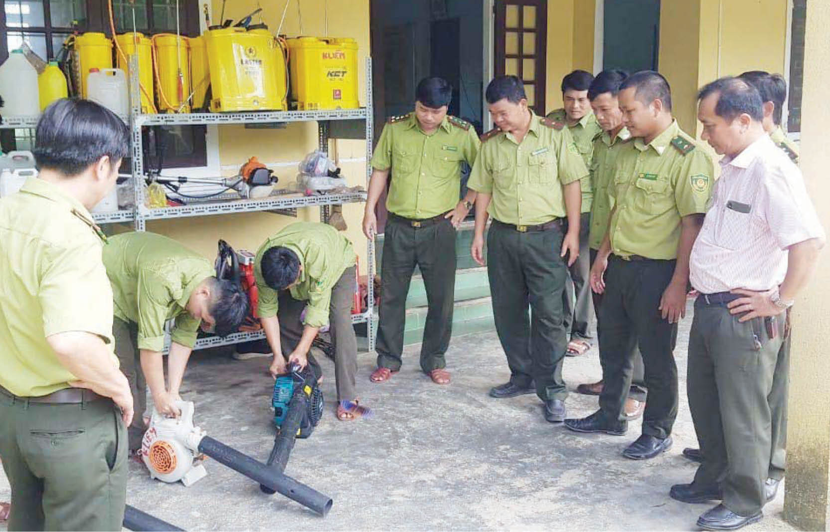 Nguy cơ cháy rừng từ đốt thực bì