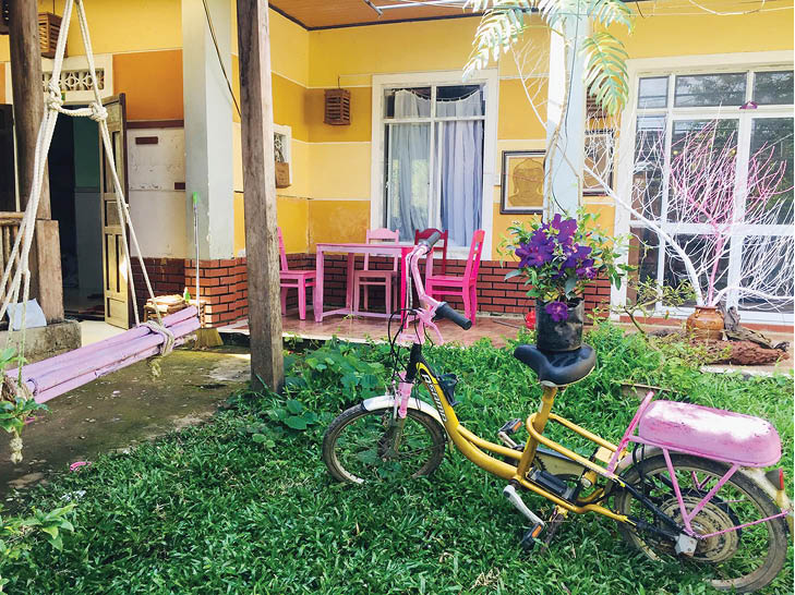 Homestay made from scraps in the heart of the Highlands