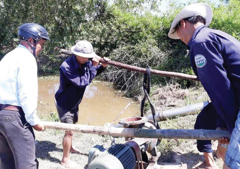 Chủ động chống hạn cho vụ lúa hè thu ở vùng cao