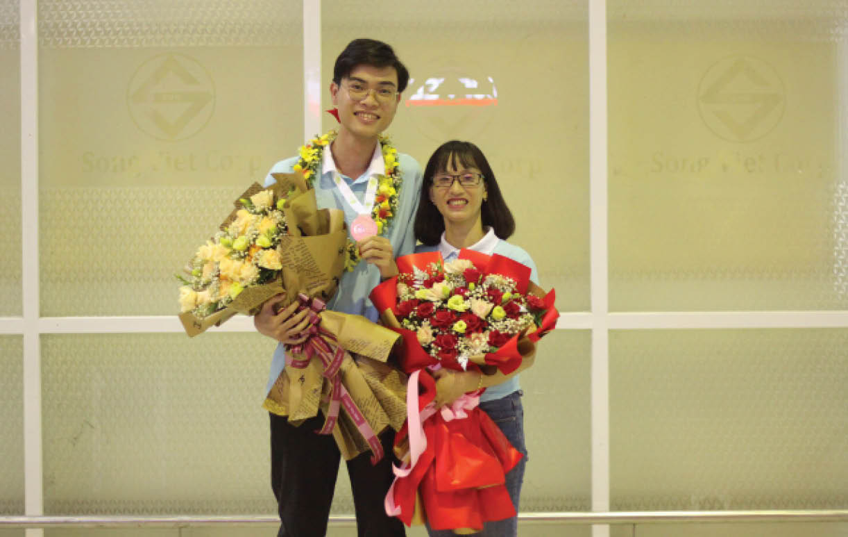 Gặp cậu học trò đoạt huy chương bạc quốc tế