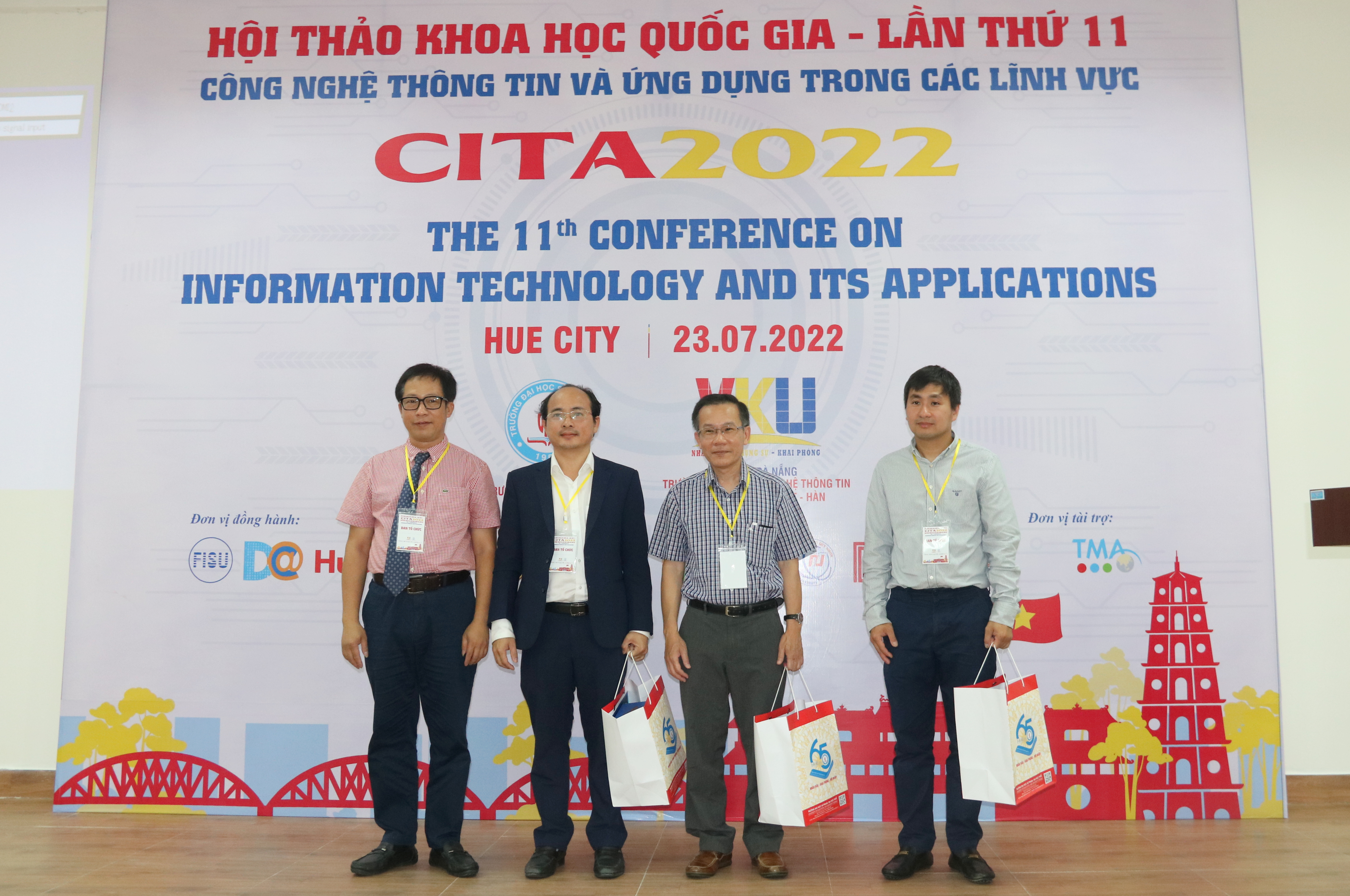 60 bài báo được lựa chọn để xuất bản trong kỷ yếu hội thảo CITA