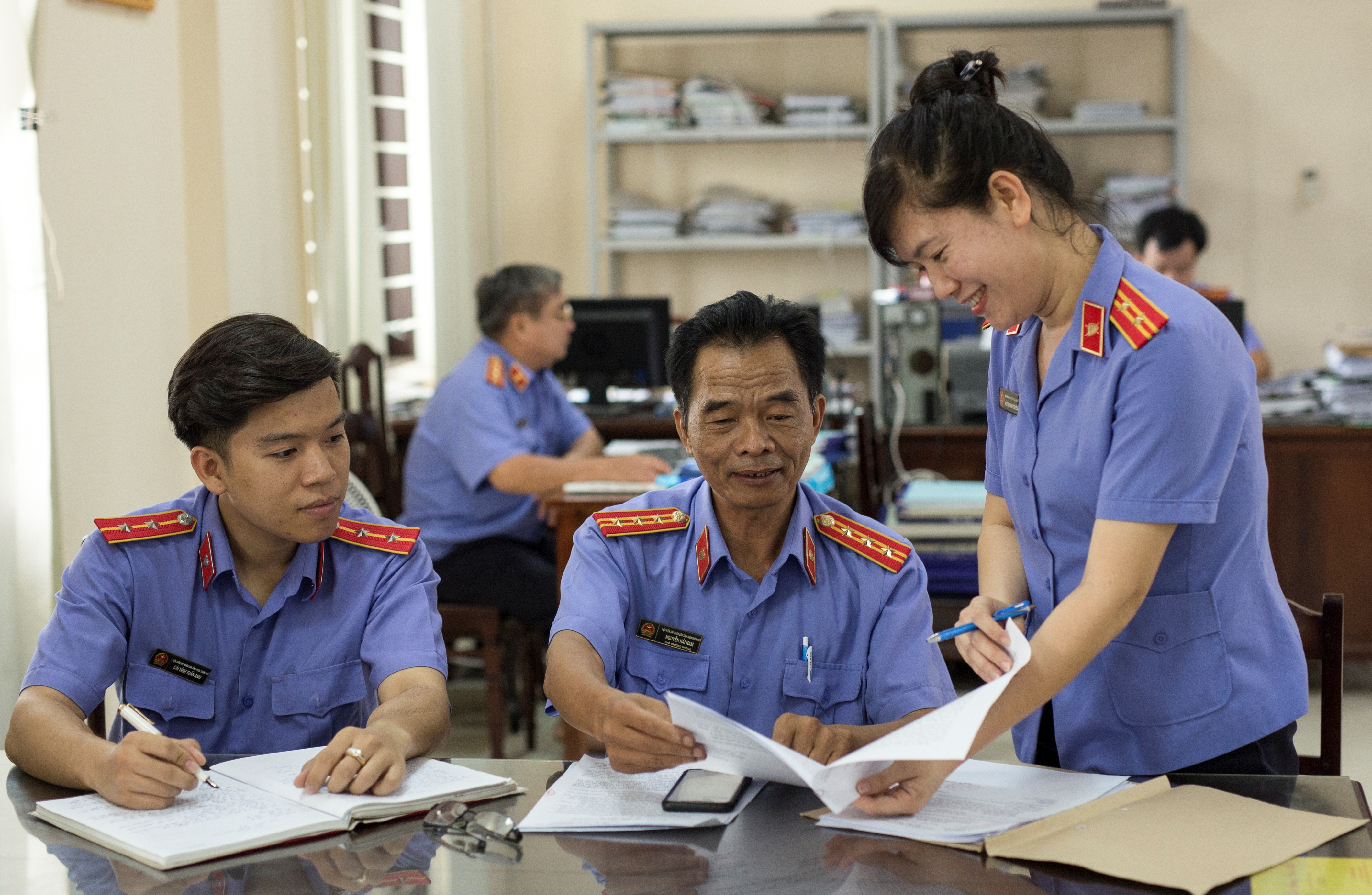 Nghị lực của người kiểm sát viên thương binh