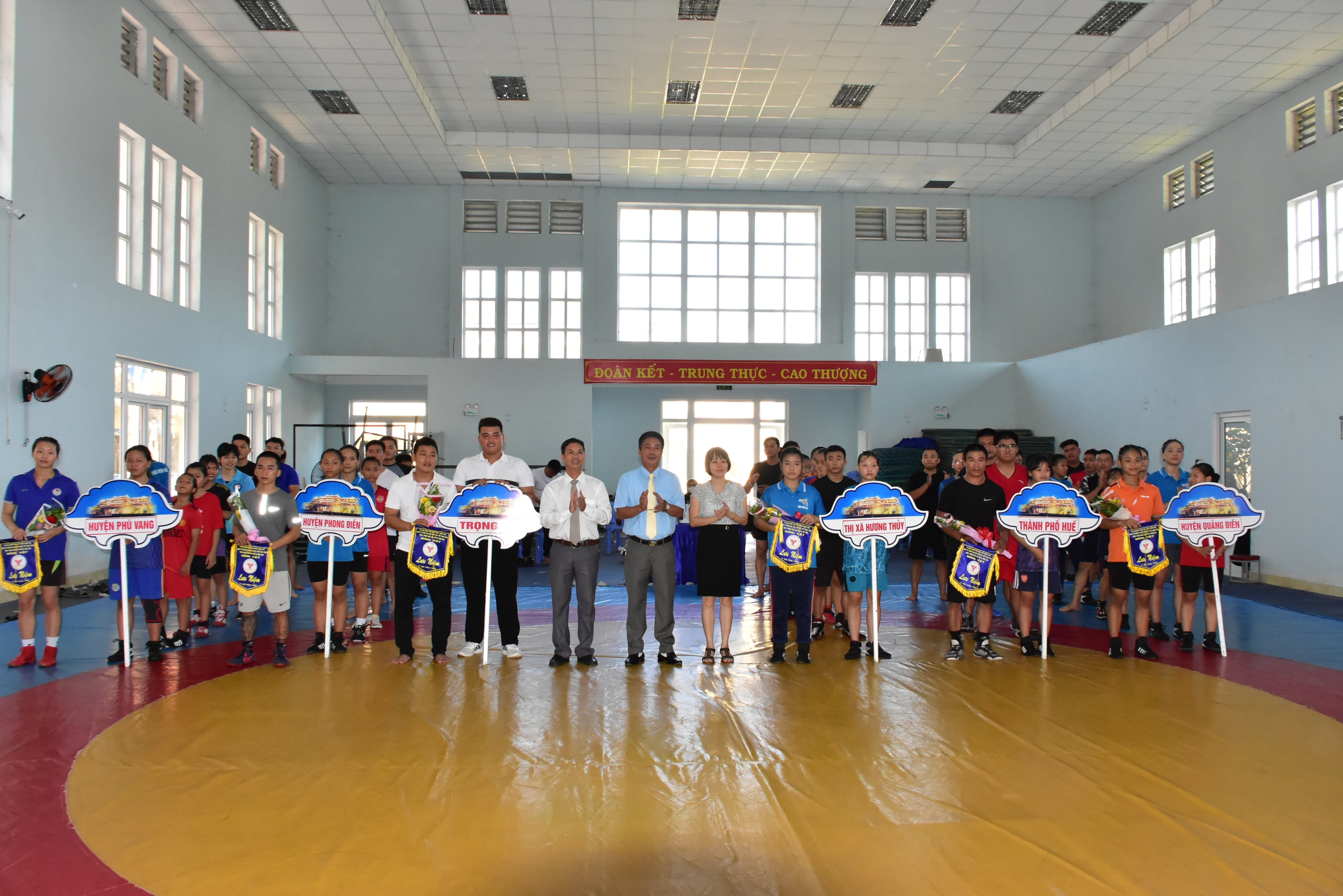 Khởi tranh giải Vật Đại hội Thể dục thể thao tỉnh lần thứ 9 năm 2022