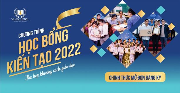Thu hẹp khoảng cách giáo dục cùng chương trình học bổng kiến tạo Vinschool năm học 2022 - 2023