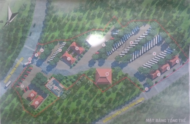 Tiếp tục triển khai dự án bãi đỗ xe tham quan lăng Tự Đức - Đồng Khánh