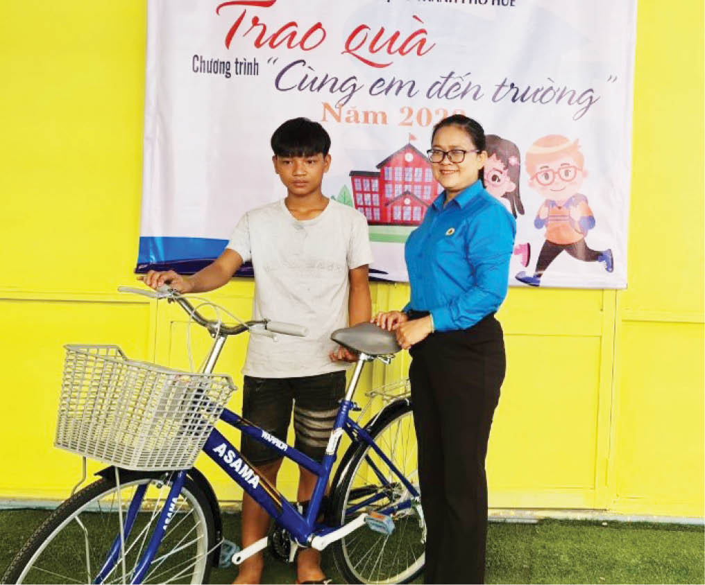 Tiếp sức đến trường cho con của người lao động