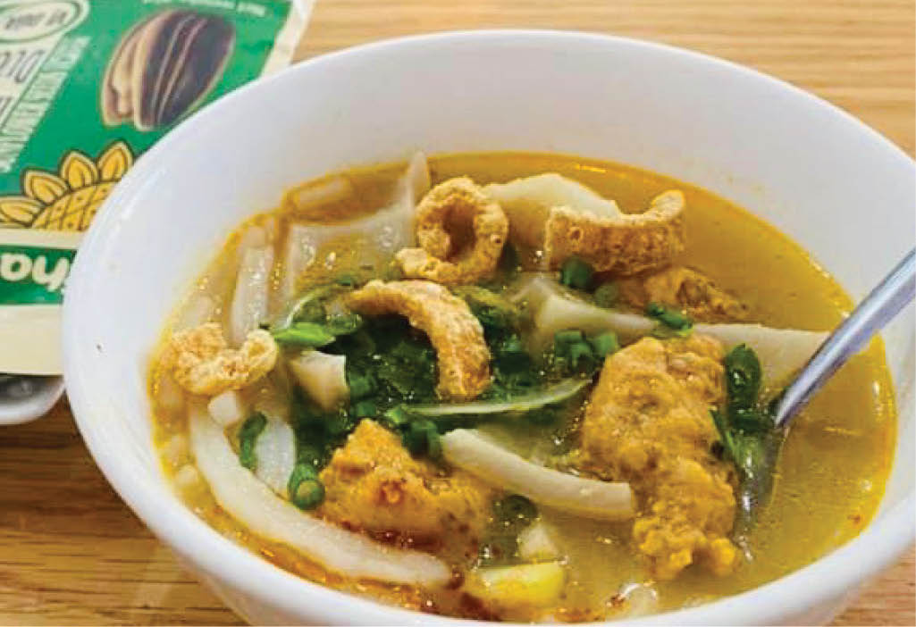 Bánh canh chả cua, bún chả cá