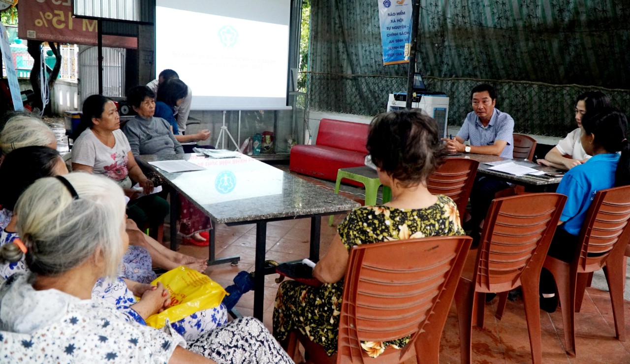 Hội nghị khách hàng và tuyên truyền chính sách bảo hiểm xã hội