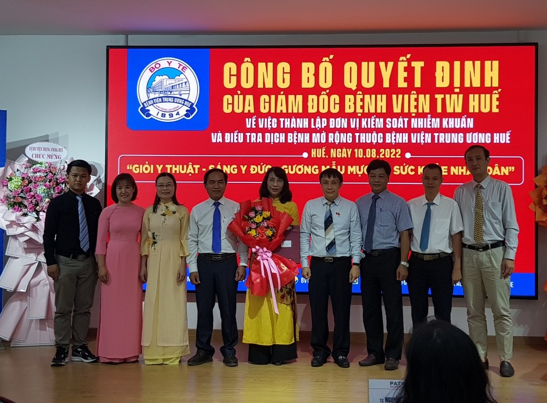 Bệnh viện Trung ương Huế thành lập đơn vị EICI