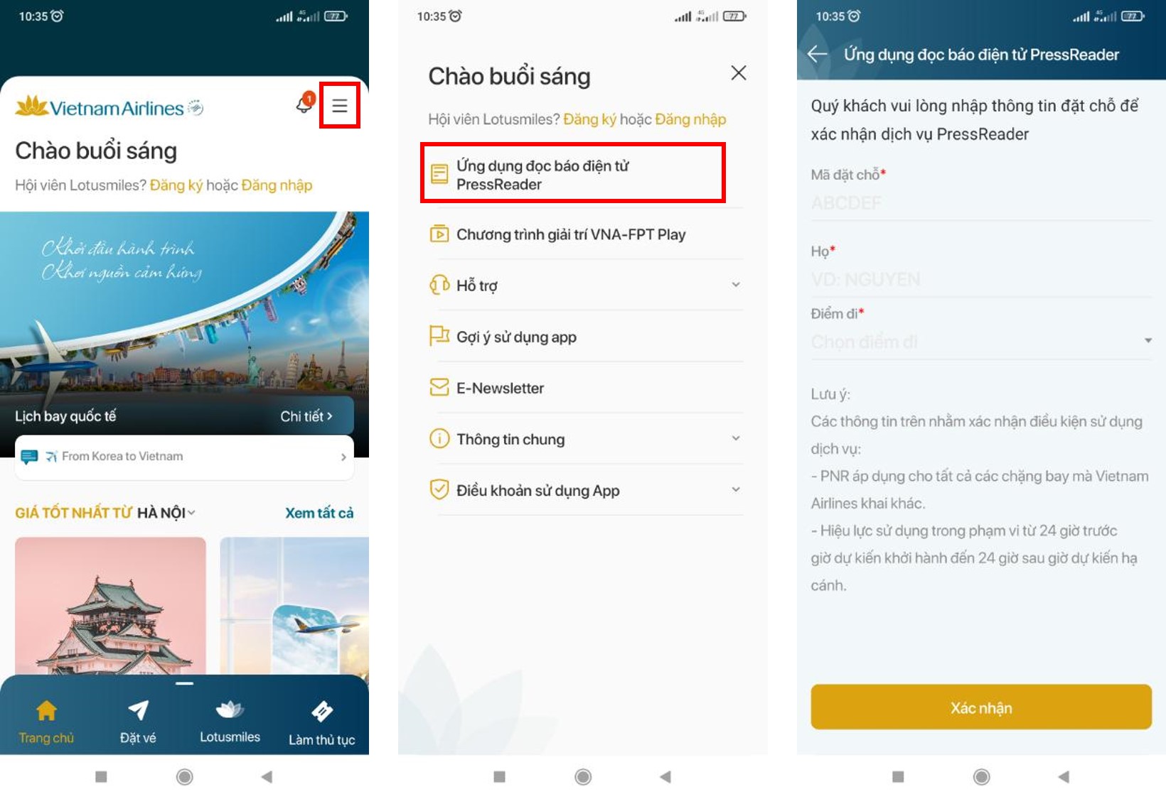 Vietnam Airlines Hàng nghìn đầu báo, tạp chí miễn phí dành cho hành khách