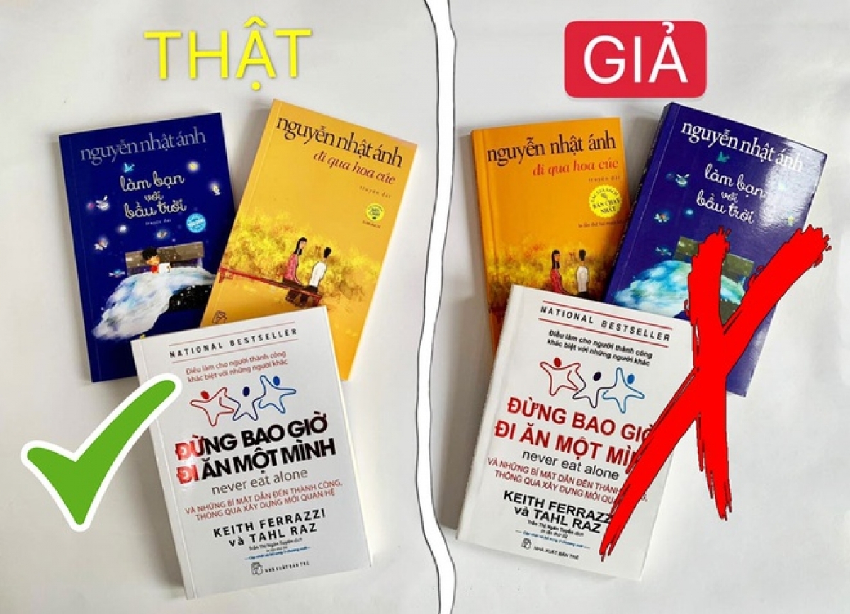 Vấn nạn sách giả Bào mòn văn hóa đọc của người Việt