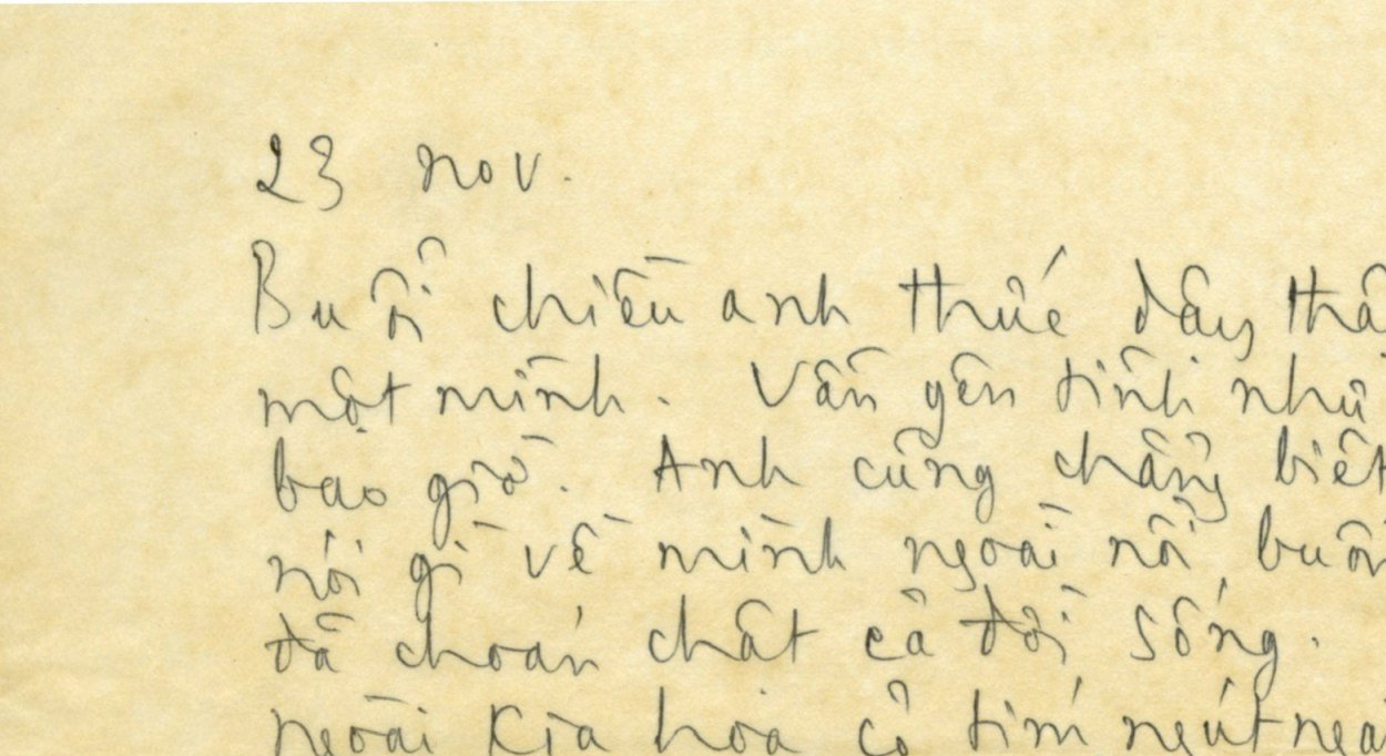 Ms Dao Anh will hand over 300 love letters to Trinh Cong Son’s family