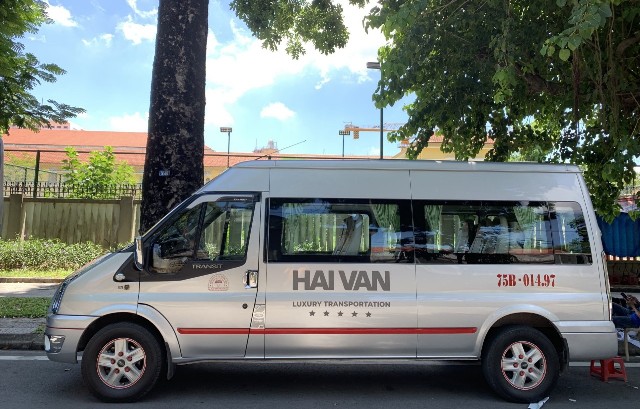 Vận hành thí điểm tuyến vận tải khách sân bay Phú Bài, TP Huế