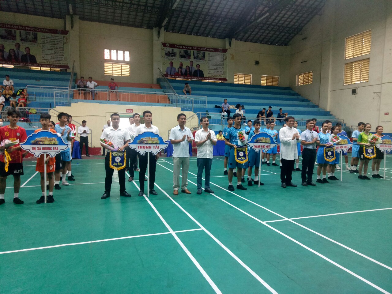 Khai mạc giải đá cầu Đại hội TDTT tỉnh lần thứ 9