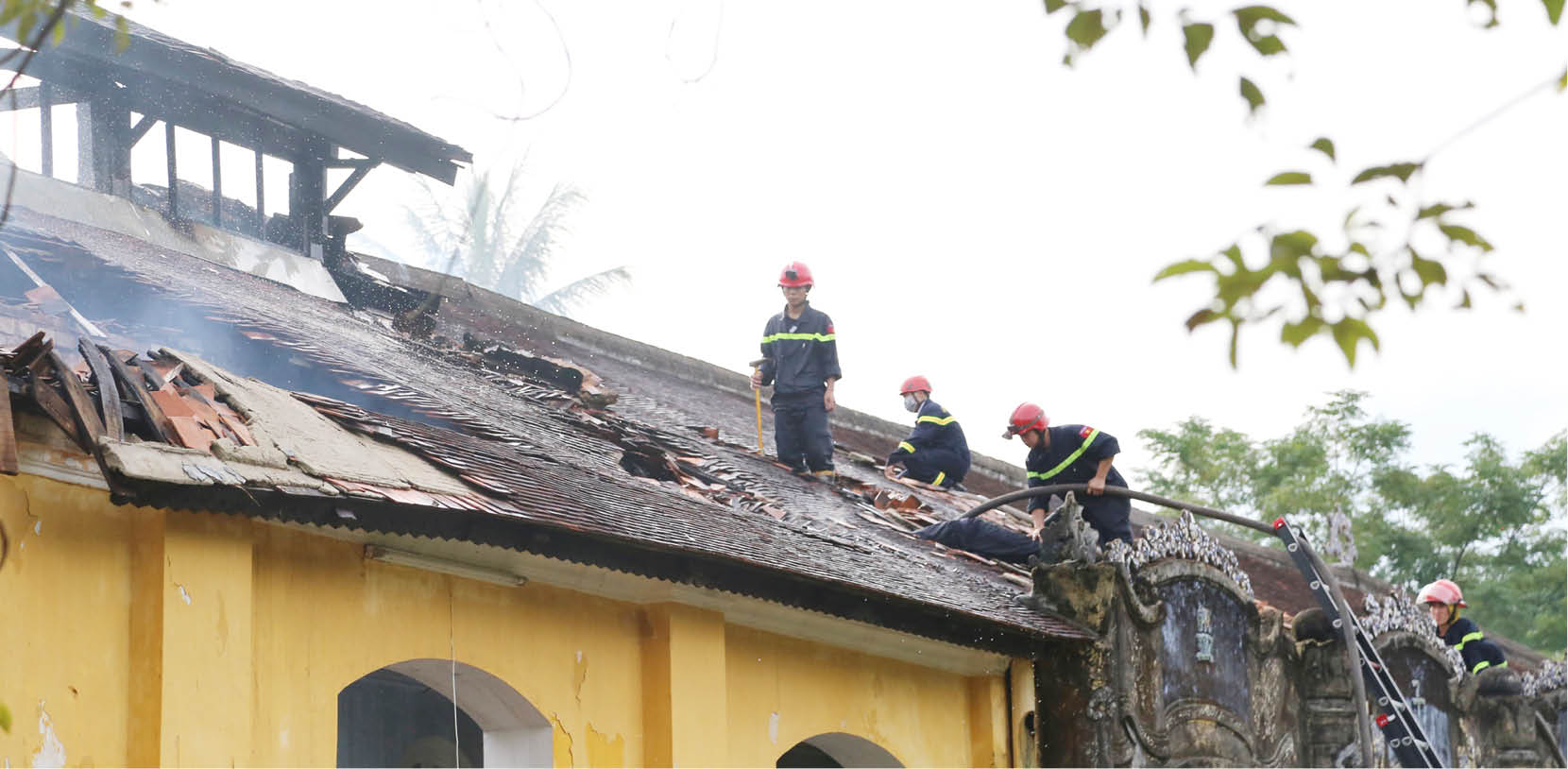 Cảnh báo phòng, chữa cháy trong di tích