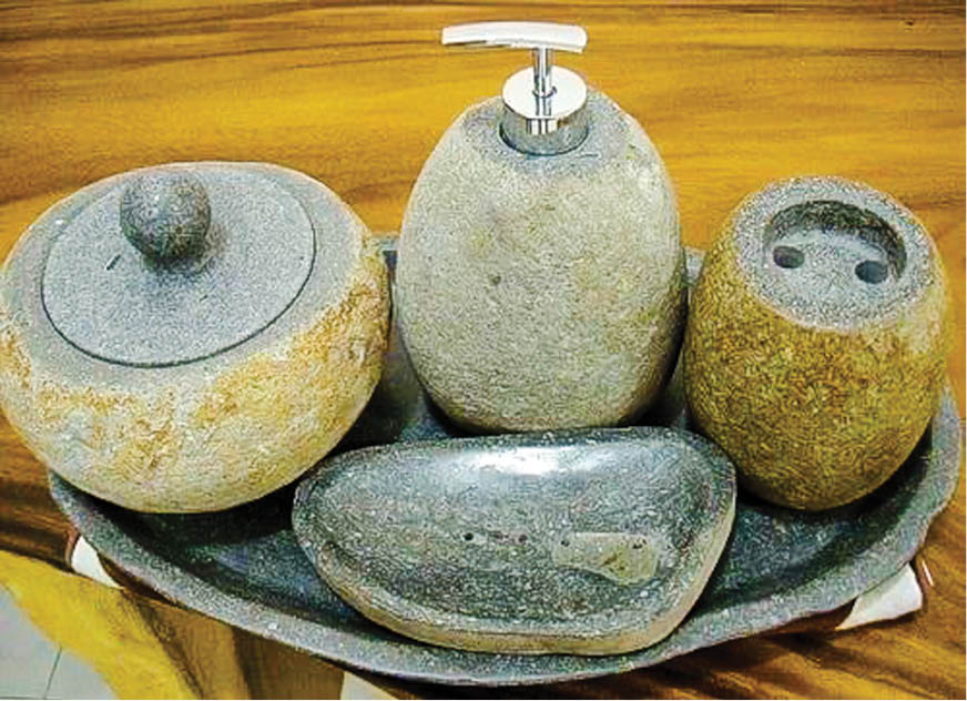 Shaping the cobblestones