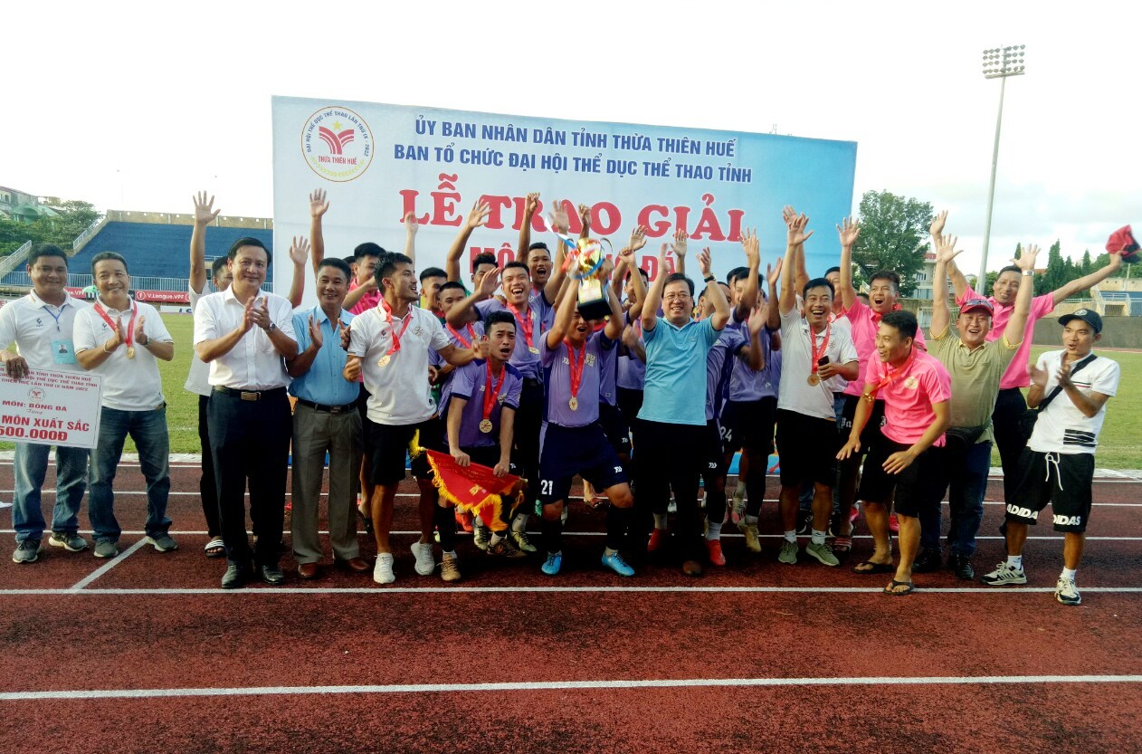 Bế mạc Giải bóng đá Đại hội TDTT tỉnh lần thứ 9 năm 2022