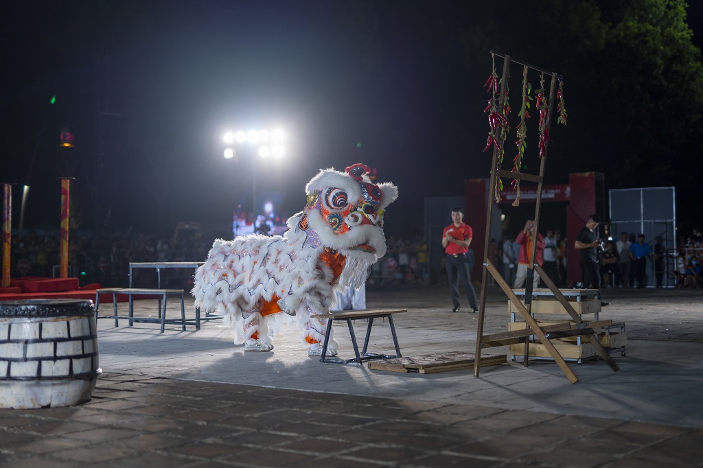 Ngày hội Lân Huế 2022 khép lại bằng đêm thi “Nhất địa bửu”