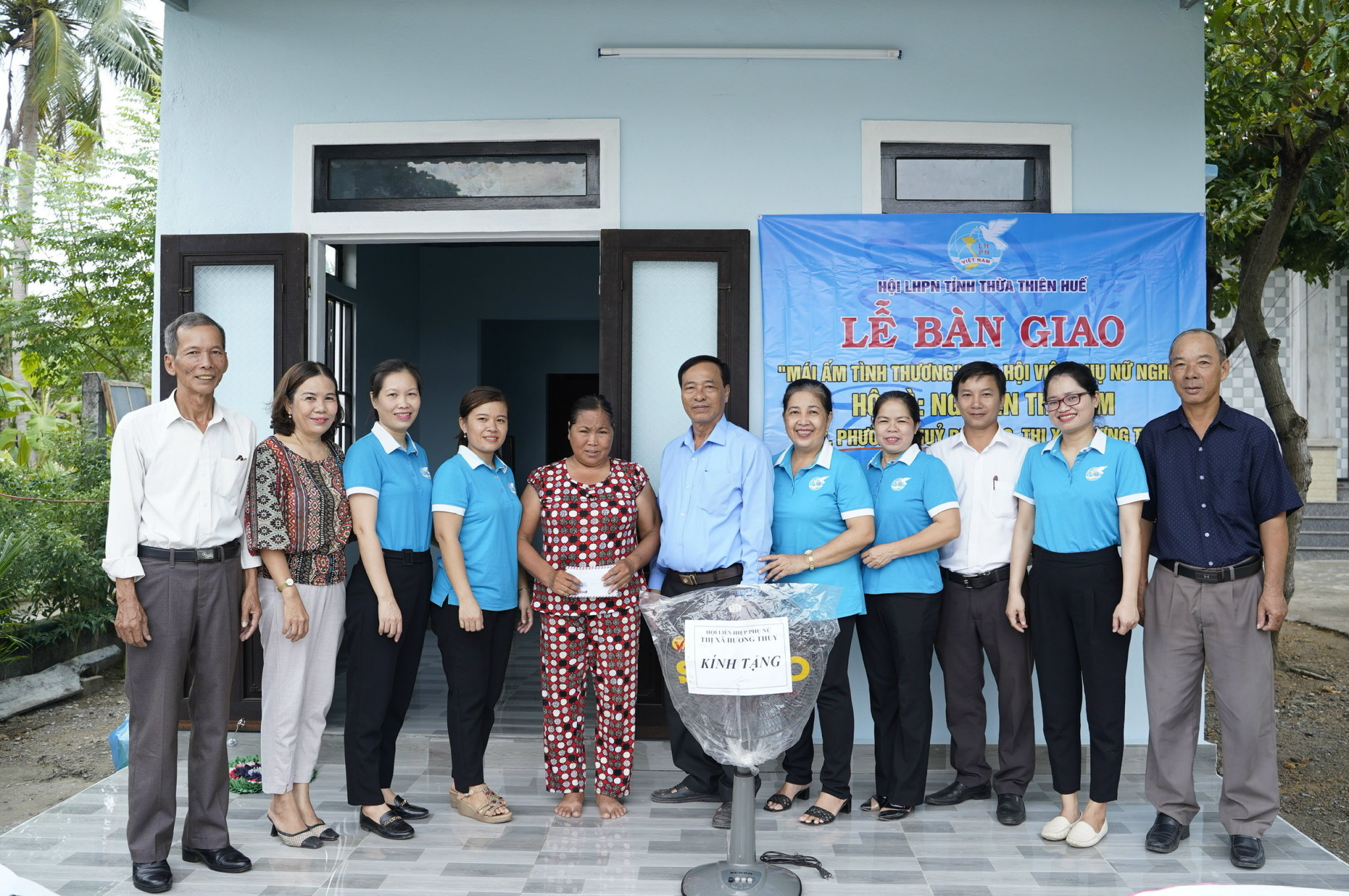 Bàn giao “Mái ấm tình thương” cho hội viên có hoàn cảnh khó khăn