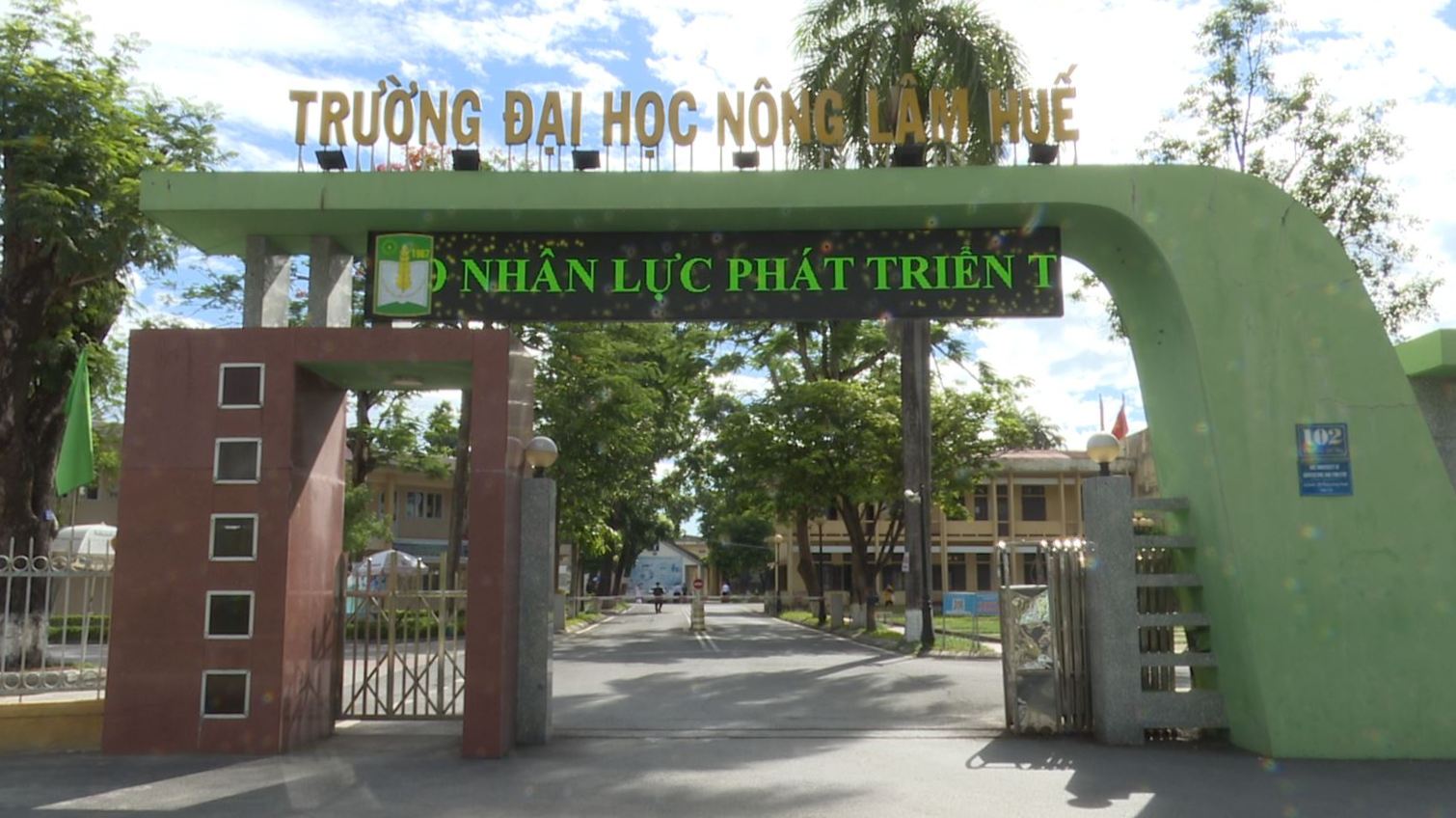 Trường Đại học Nông Lâm, Đại học Huế thông báo