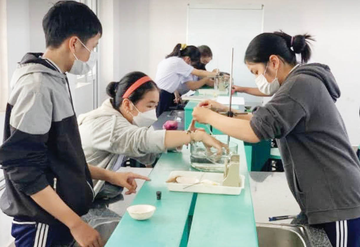 Dạy thực hành trong trường học