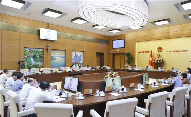 Ngày 10 10 sẽ khai mạc phiên họp thứ 16 của Ủy ban Thường vụ Quốc hội