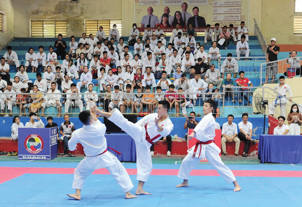 Karate lấy lại niềm tin
