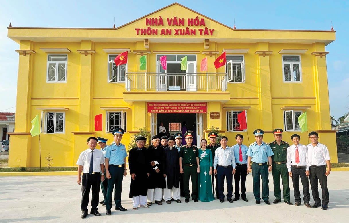 Phát huy công năng nhà văn hóa cộng đồng tại vùng bão lụt
