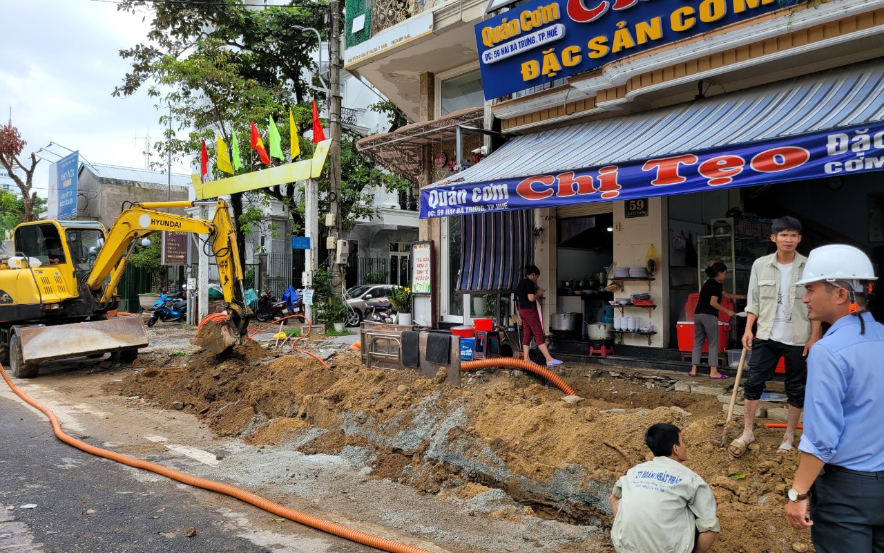 Khởi công dự án chỉnh trang đường Hai Bà Trưng thành phố đi bộ