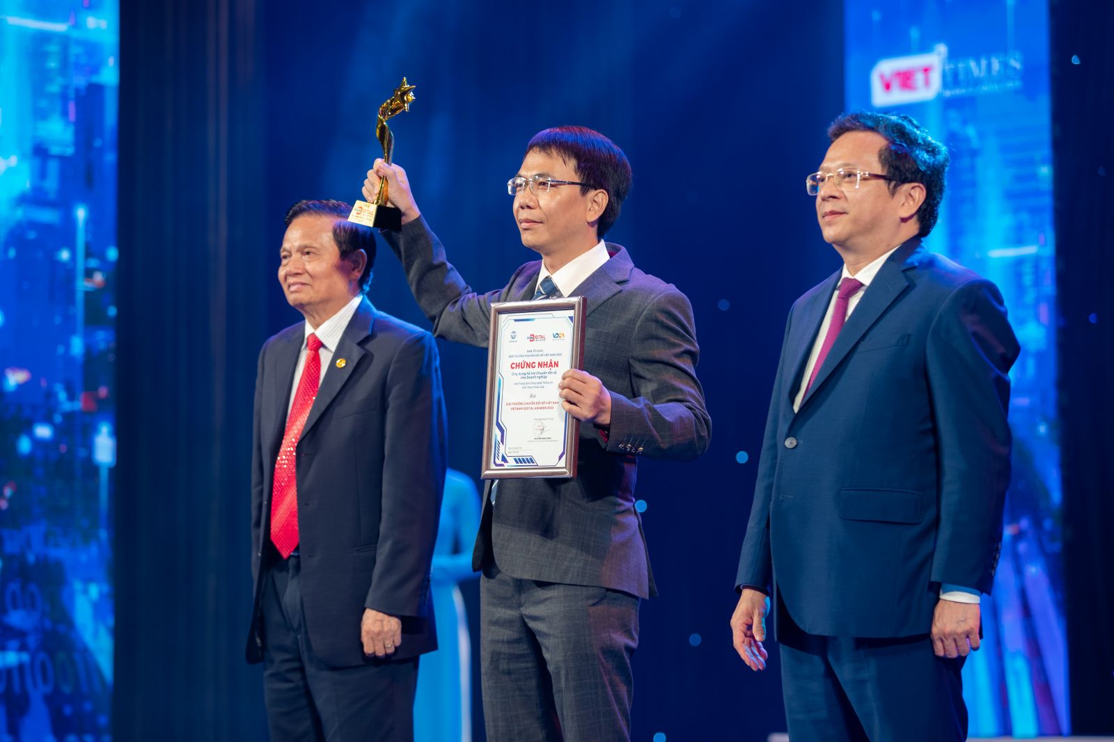 The application to support digital transformation for businesses won the Vietnam Digital Award 2022