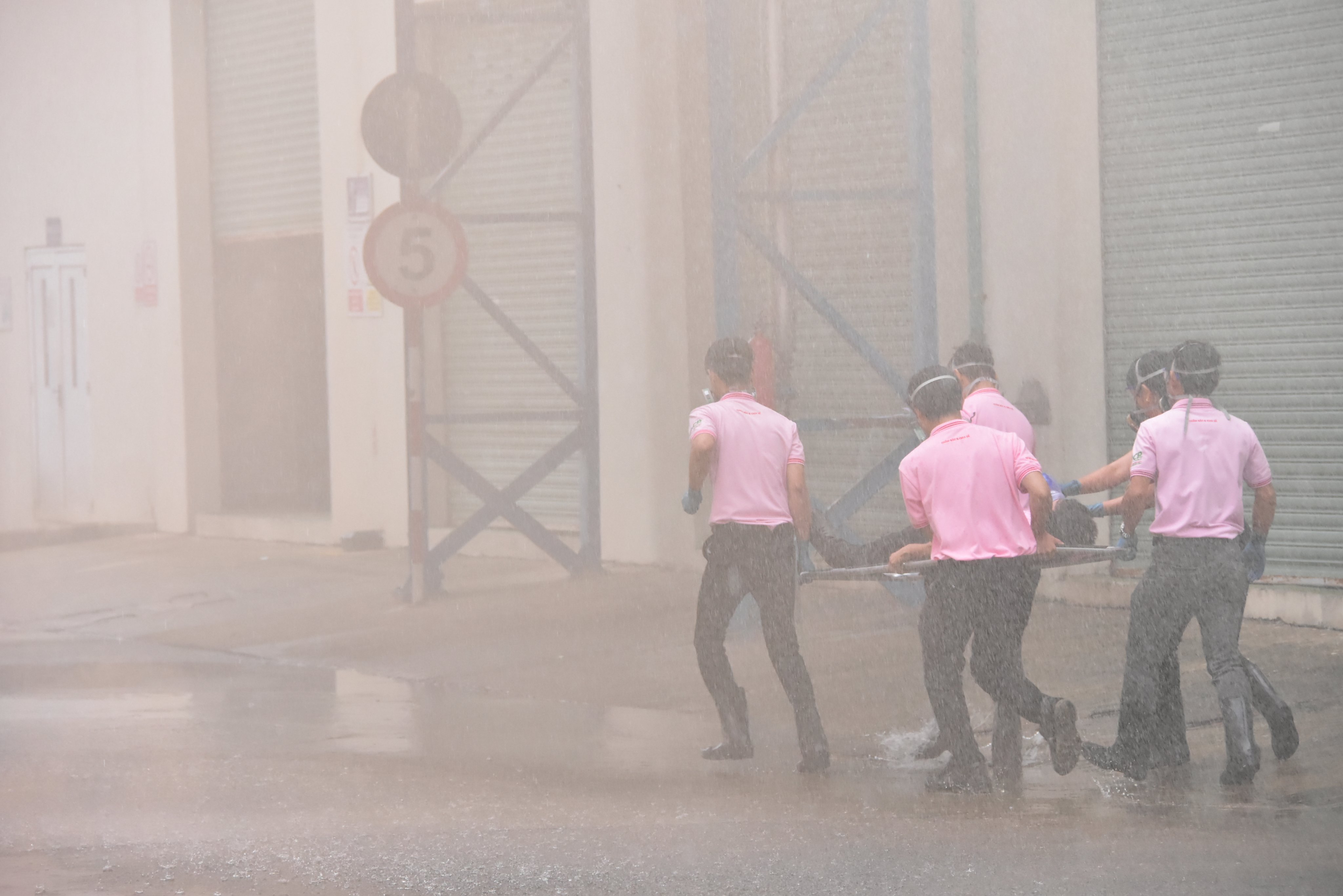 Diễn tập sẵn sàng ứng phó sự cố hóa chất